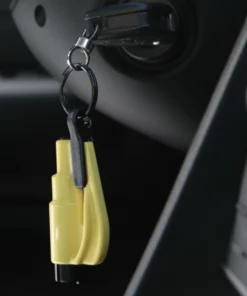 Car Window Breaker Keychain & Seatbelt Cutter