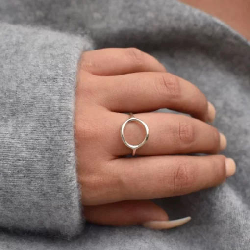 Simple Design Circle Ring