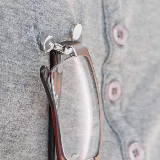 Eye Glasses Holder Magnetic Pin For Shirt