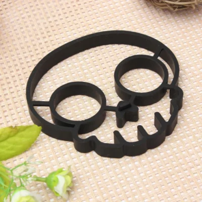 Food Grade Silicone Skull Mold Shaped Egg Frying