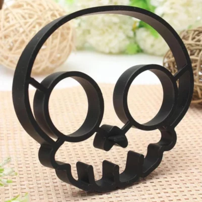 Food Grade Silicone Skull Mold Shaped Egg Frying