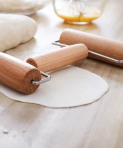 Wooden Pastry Roller with Two Sides