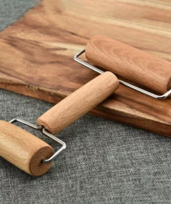 Wooden Pastry Roller with Two Sides