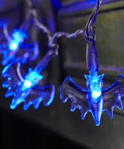 Spooky Halloween Bat String Lights