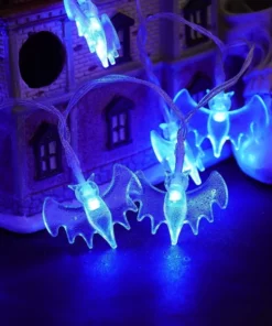 Spooky Halloween Bat String Lights