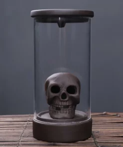 Backflow LED Skull Incense Burner