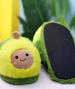 Cute Avocado Slippers For Women & Kids