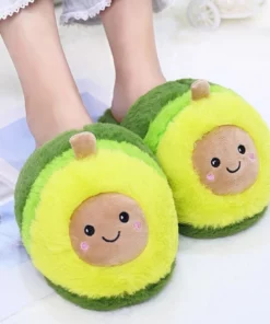 Cute Avocado Slippers For Women & Kids