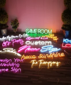 DIY Flexible Multi-Colored Neon Wire LED Lights