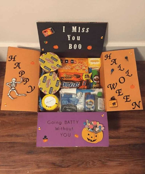 spooky basket ideas