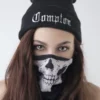 Seamless Skeleton Face Mask Bandana