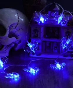 Spooky Halloween Bat String Lights