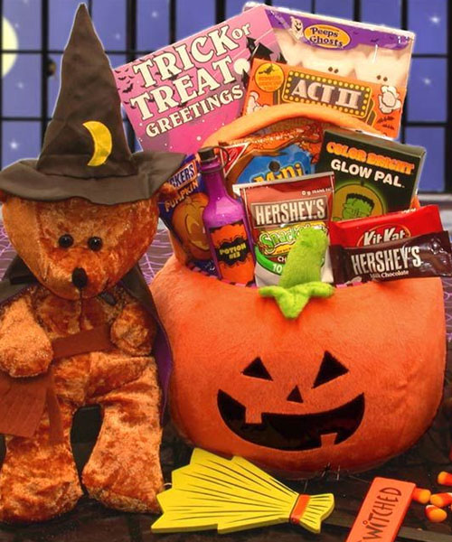 spooky basket ideas