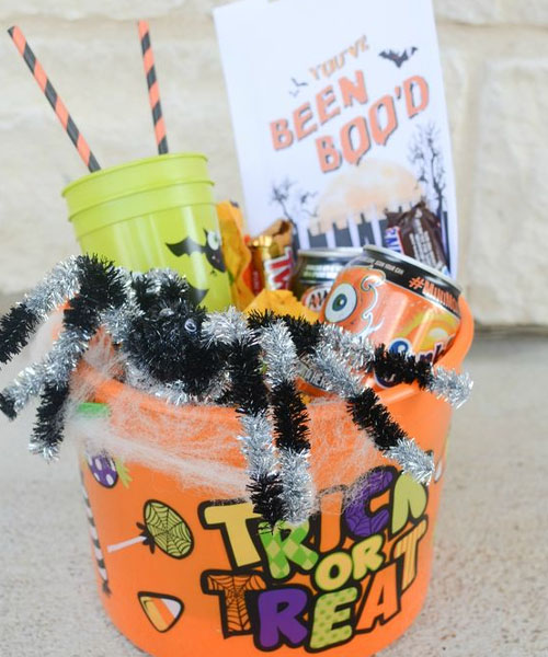 spooky basket ideas