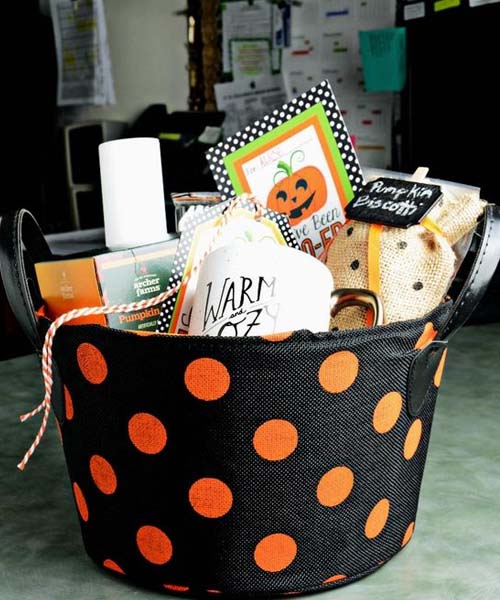 spooky basket ideas