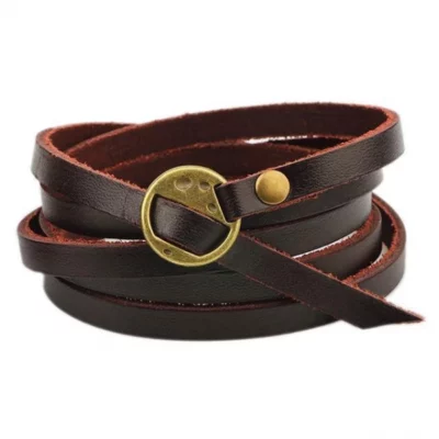 Men's Leather Vintage Bracelet