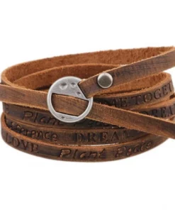 Men's Leather Vintage Bracelet