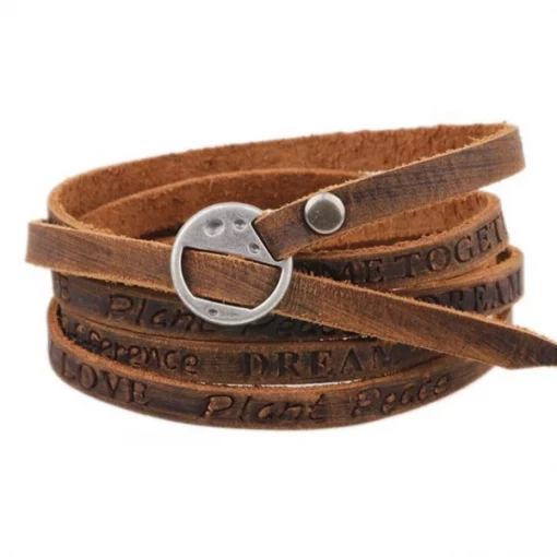 Men's Leather Vintage Bracelet