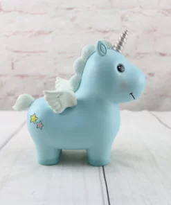 Unicorn Piggy Bank With Horn & Wings