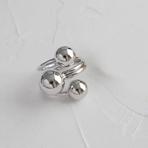 925 Sterling Silver Ball Ring