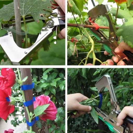 Tape Tool For Binding Plant Vines