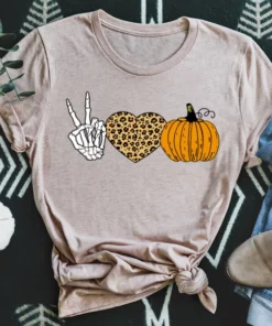 Peace Love Halloween Tee