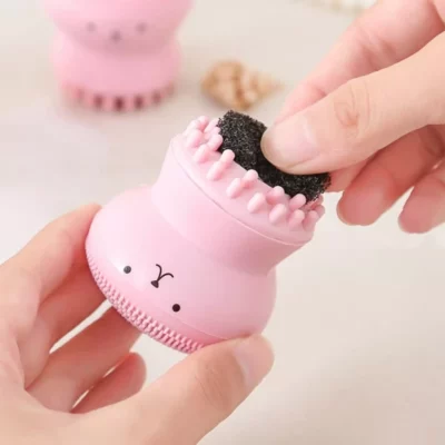 Octopus Shaped Silicone Face Cleanser