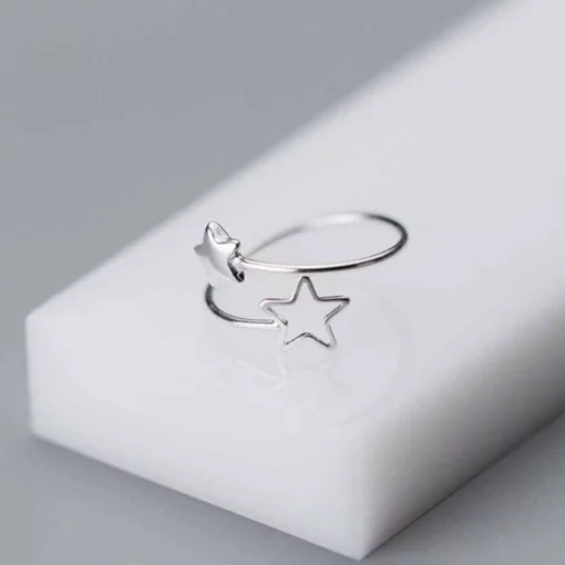 Adjustable Shooting Star Ring