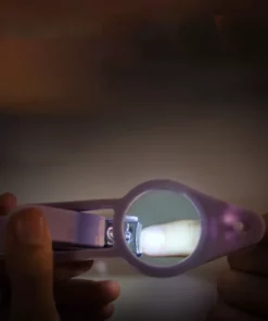 Lighted Nail Clipper With Magnifier