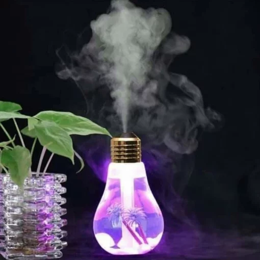 Color Changing Bulb Humidifier Night Light