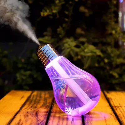 Color Changing Bulb Humidifier Night Light