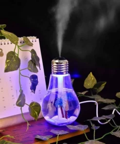 Color Changing Bulb Humidifier Night Light