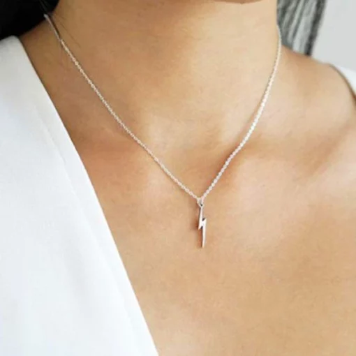 Flash Lightning Bolt Necklace