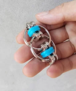 Flippy Link Bike Chain Fidget Toy Stress Reducer