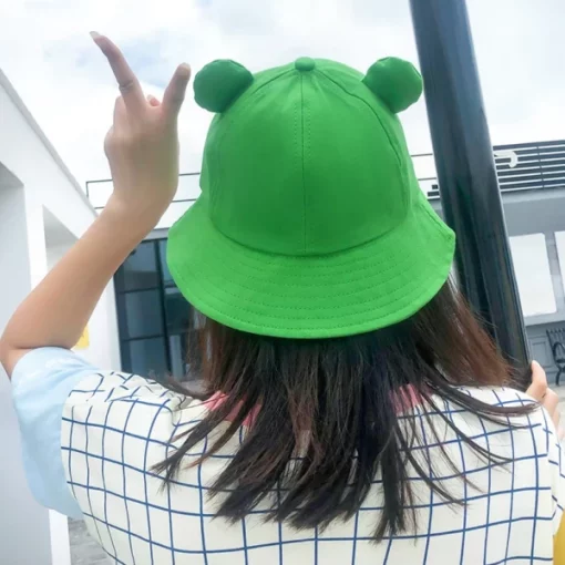 Cute Frog Bucket Hat