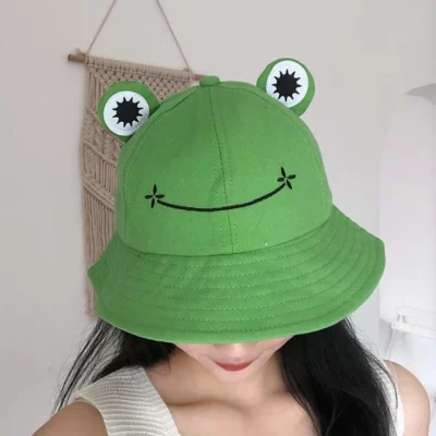 Cute Frog Bucket Hat