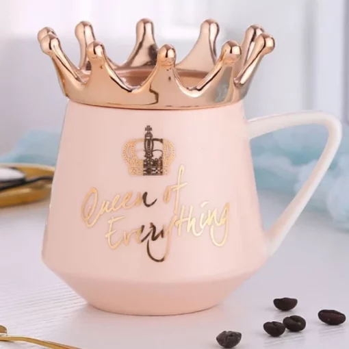 Queen Of Everything Mug with Crown