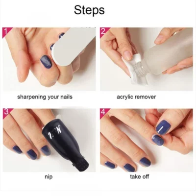 Gel Nail Polish Remover Clips