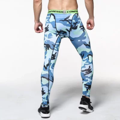 Mens Camo Leggings For Workout