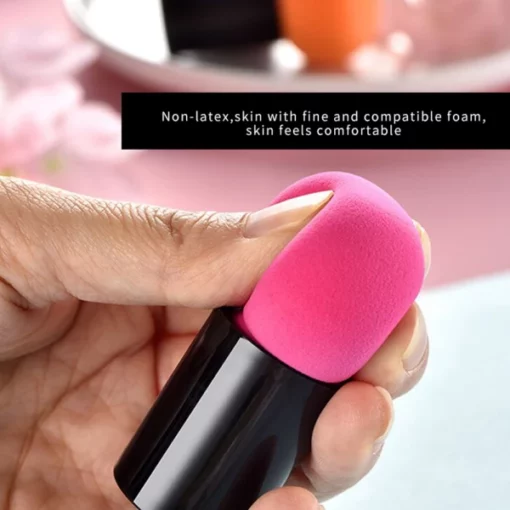 Mushroom Makeup Sponge With Handle