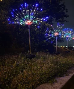 Solar Sparkler Lights For Garden Paths & Walkways