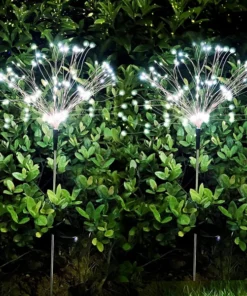 Solar Sparkler Lights For Garden Paths & Walkways