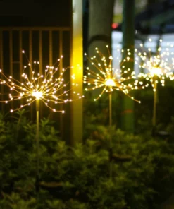 Solar Sparkler Lights For Garden Paths & Walkways