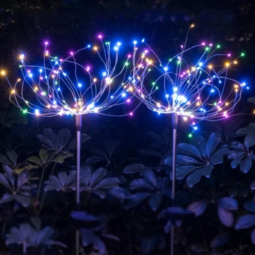 Solar Sparkler Lights For Garden Paths & Walkways