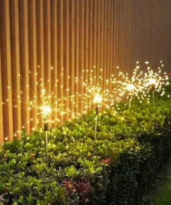 Solar Sparkler Lights For Garden Paths & Walkways