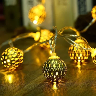 Decorative Moroccan String Lights For Indoor & Outdoor