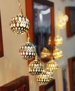 Decorative Moroccan String Lights For Indoor & Outdoor