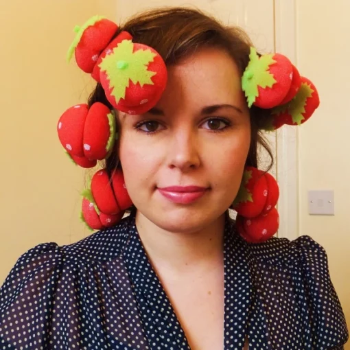 Heatless Strawberry Curlers For Wavy Hair