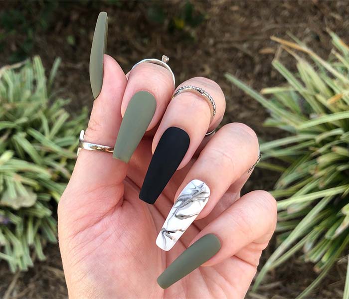 Coffin Nails Design