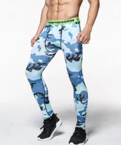 Mens Camo Leggings For Workout